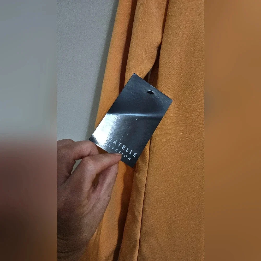 Bagatelle Open front blazer. light orange. Size small NWT - Picture 9 of 14